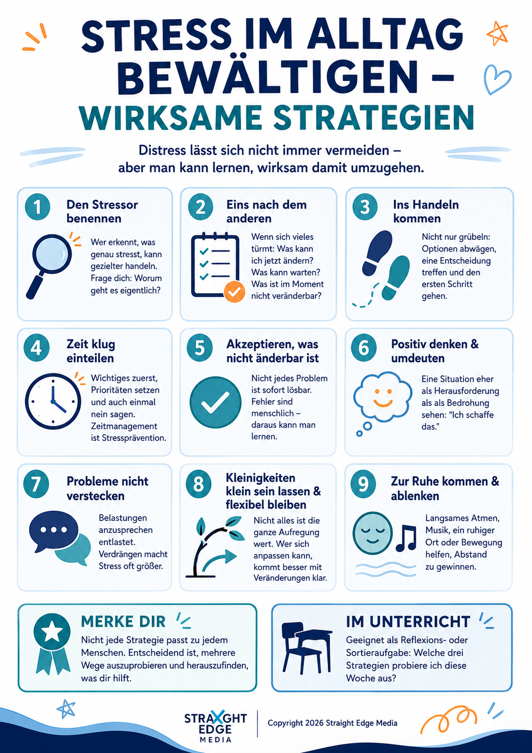 Stress im Alltag bewältigen